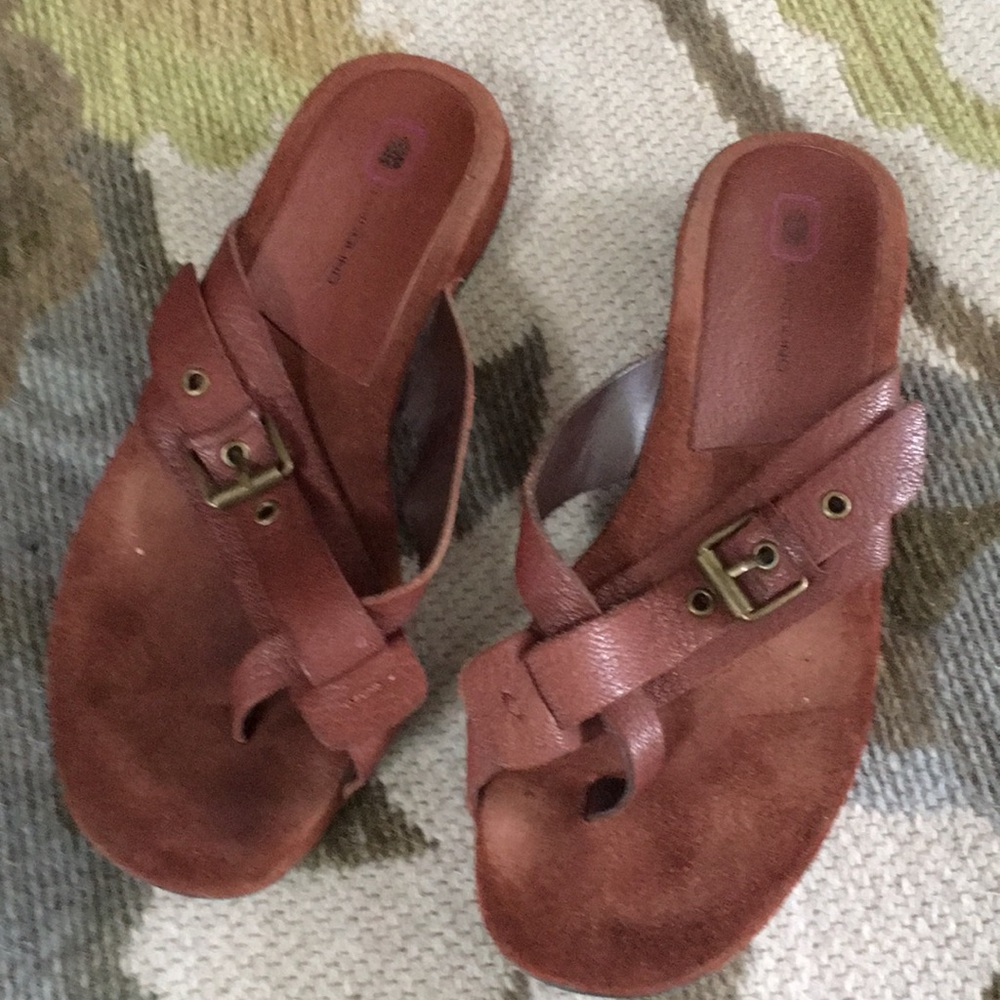 Bandolino Brown Leather Sandals